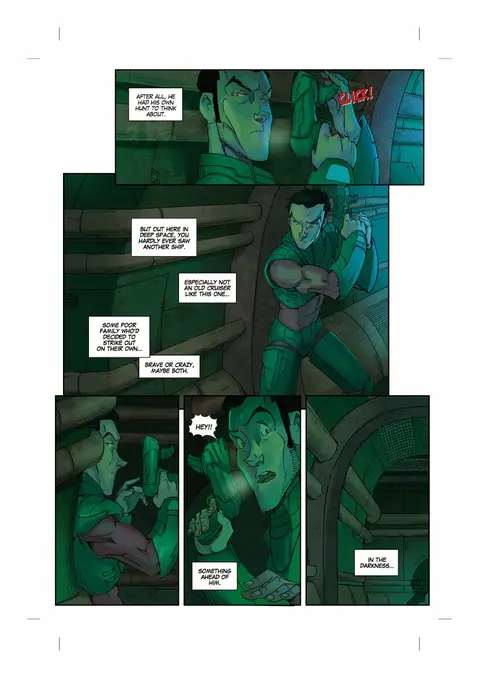 Discovery graphic novel page 2