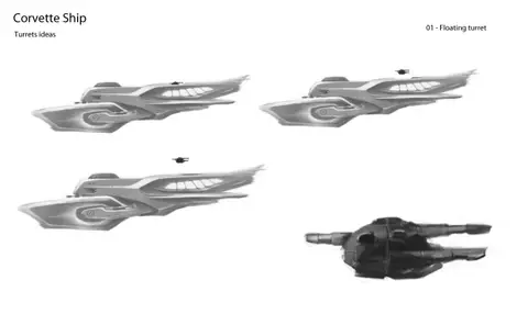 Aft Ice Corvette Turret Idea 001