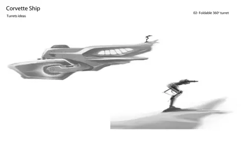 Aft Ice Corvette Turret Idea 002