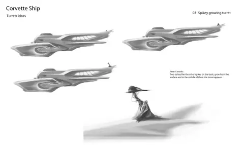 Aft Ice Corvette Turret Idea 003