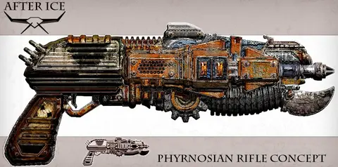 Phyranosian Rifle Design Colour