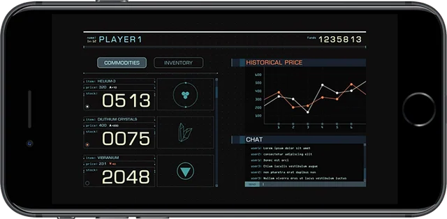 After Ice Mercari interface mockup on a mobile device